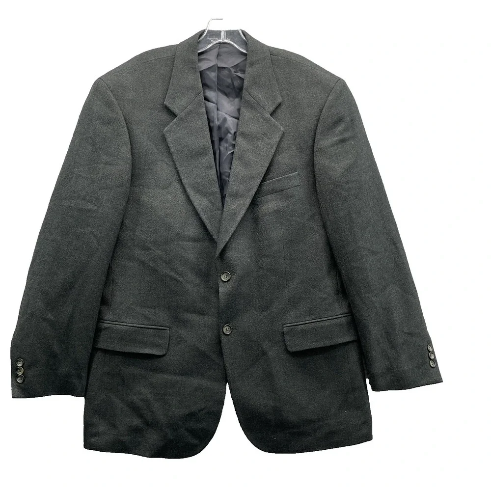 Millennium Collection Blazer Mens 40R 100% LambsWool Herringbone Corpcore Career